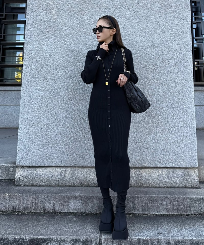 Big Collar Long OP | Admance Online Store