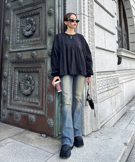 Sweat Flare Tops
