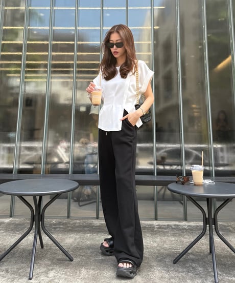 Pintuck Slit Tシャツ