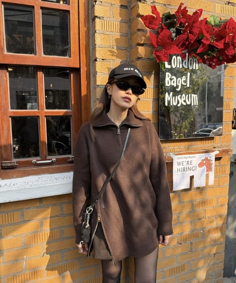 W Zip Turtle Tunic