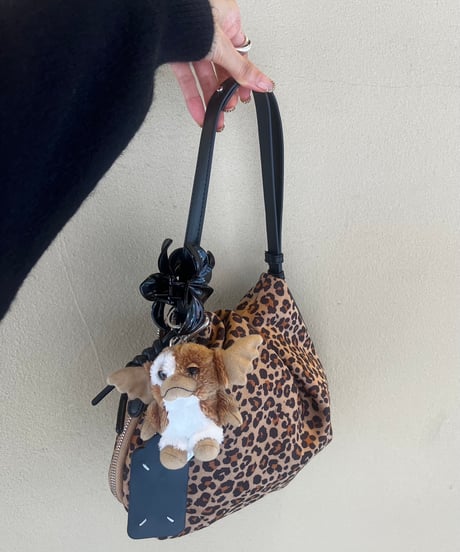 Round Fake Suede Bag