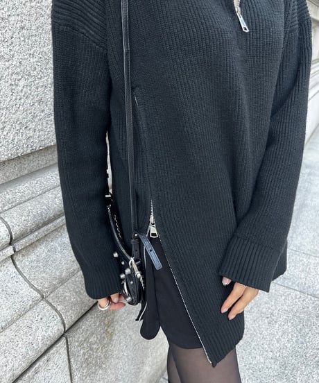 W Zip Turtle Tunic