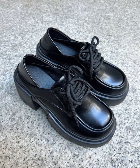 Lace Up Platform Loafer