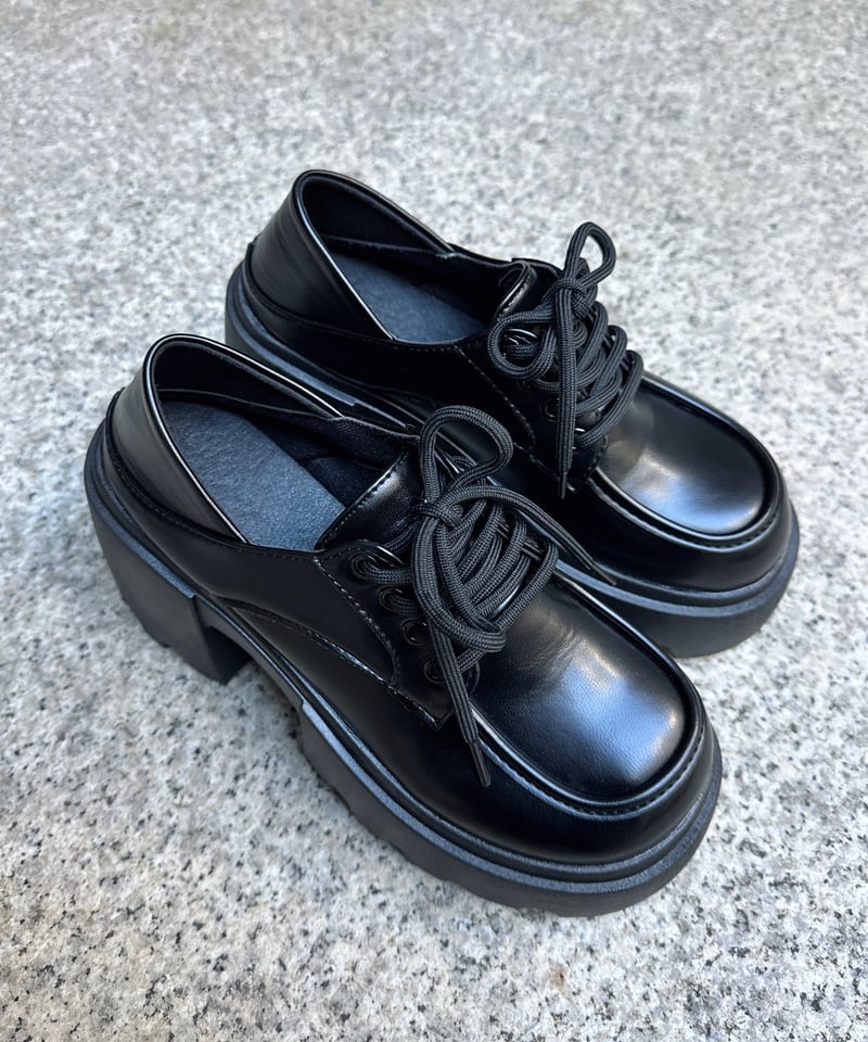 Lace Up Platform Loafer | Admance Online Store