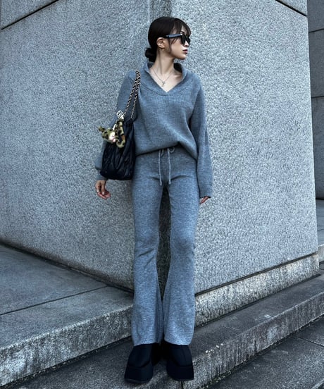V Neck Flare Set Up