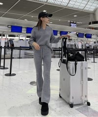 V Neck Flare Set Up