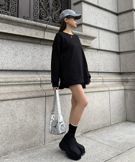 Side Slit Pullover