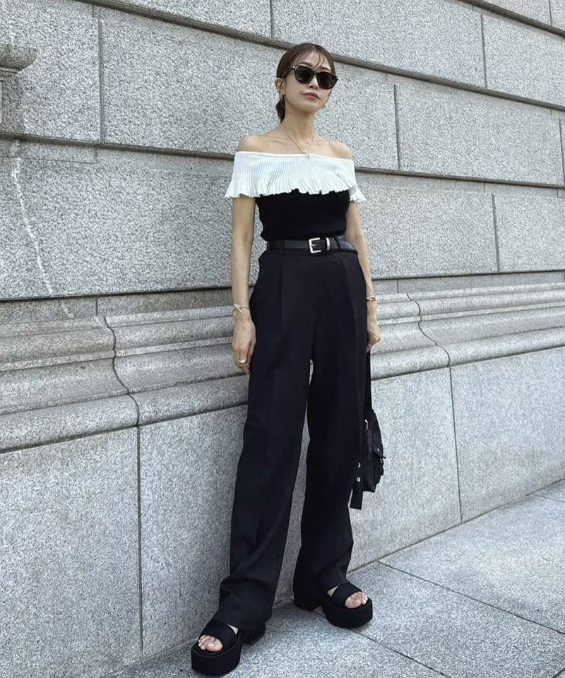 【専用】IORE BELLE TOPS ベルトップス　新品未使用 Bicolor Frills Tops | Admance Online Store
