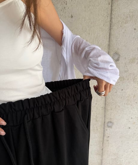 Side Slit ワイドパンツ