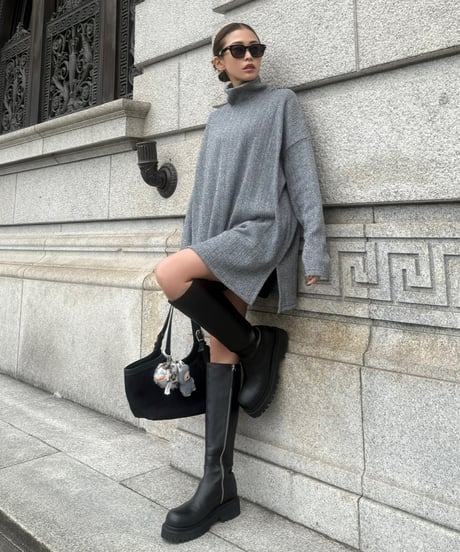 Side Zip Long Boots