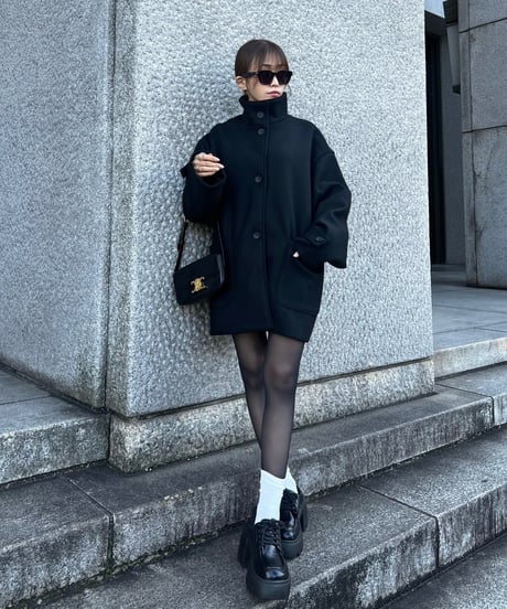 Stand Collar Wool CT