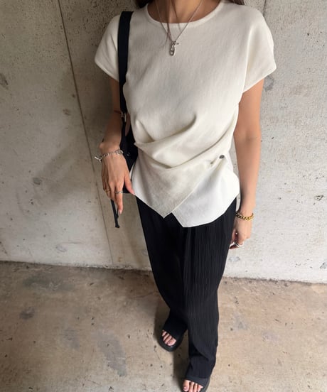 Summer Knit クロストップス