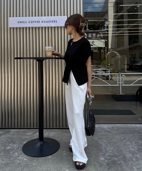 Pintuck Slit Tシャツ