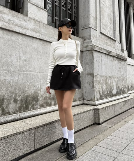 Henley Rib Knit