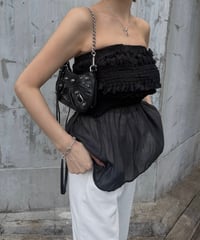 Bare Peplum トップス