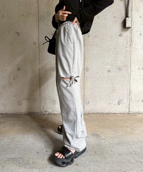 Side Slit ワイドパンツ