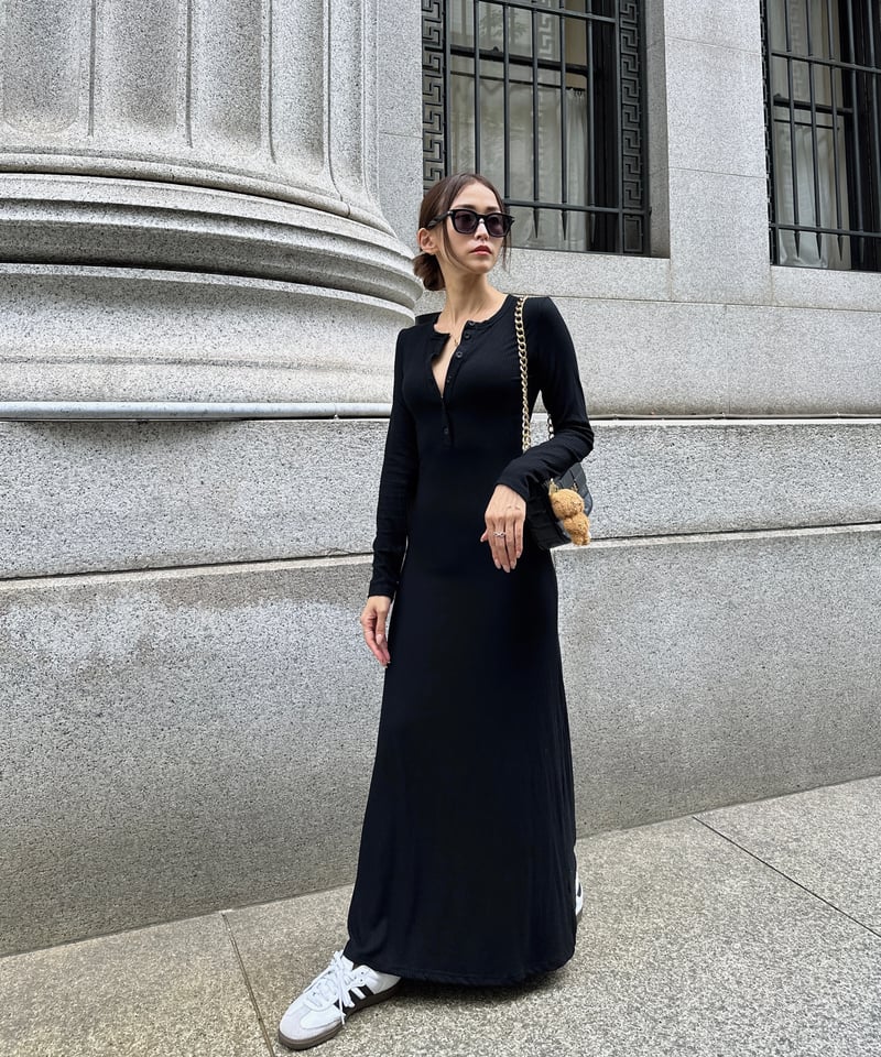 Long Rib Knit Op | Admance Online Store