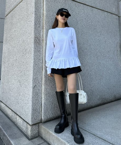 Side Zip Long Boots