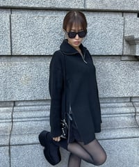 W Zip Turtle Tunic