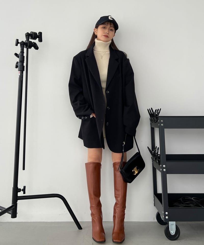 Square Toe Long Boots | Admance Online Store