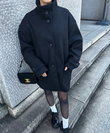 Stand Collar Wool CT