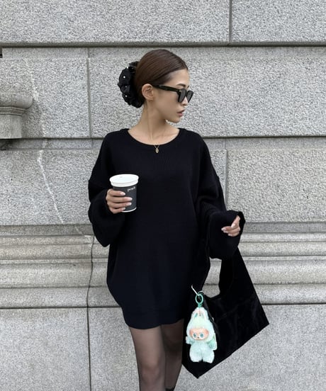 Suede Pouch Set Bag