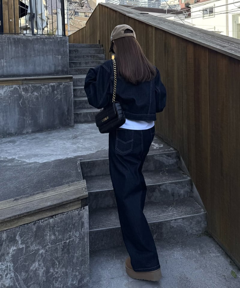 だいごん 　セットアップ Indigo Denim Set Up | Admance Online Store