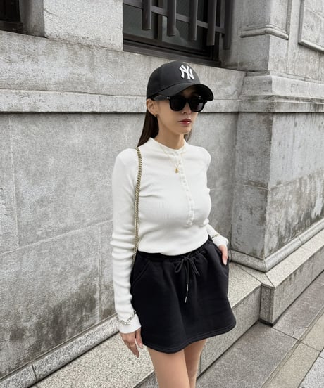 Henley Rib Knit