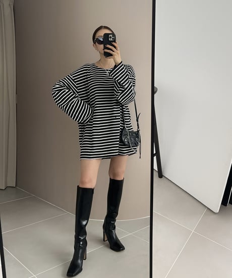 Square Toe Long Boots