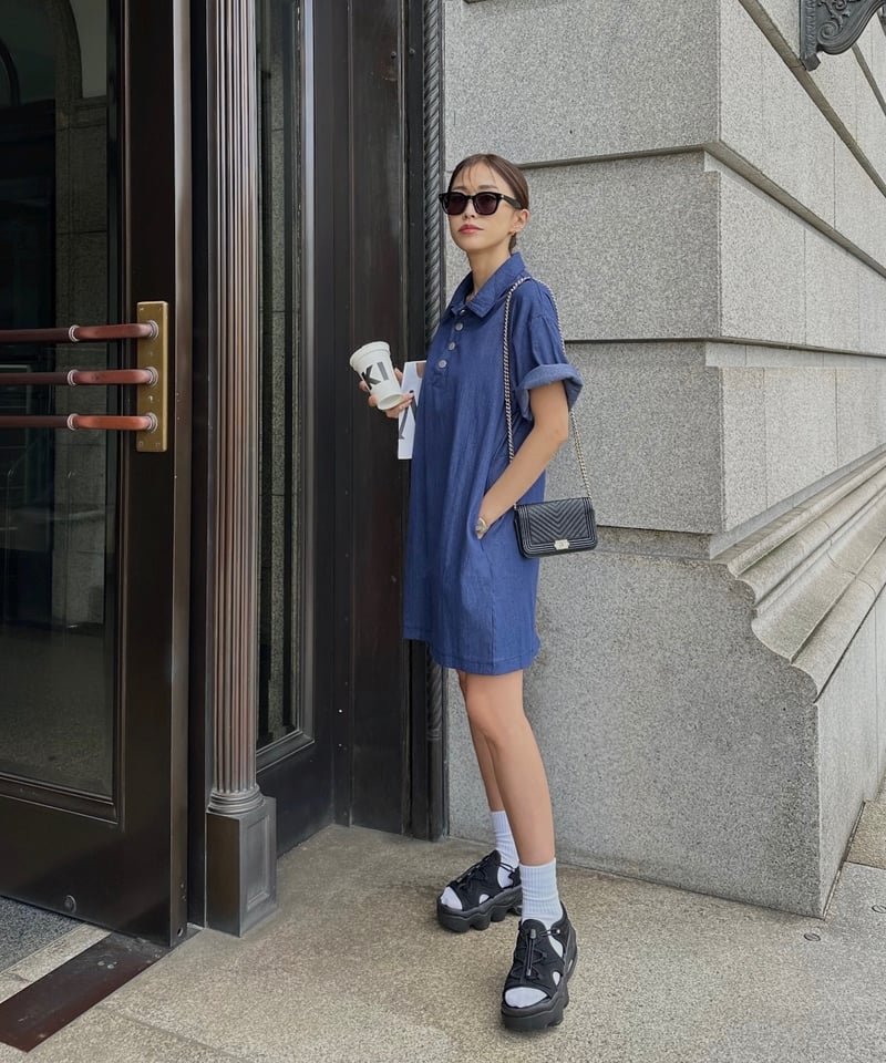 Denim Mini OP | Admance Online Store