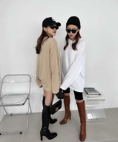 Square Toe Long Boots