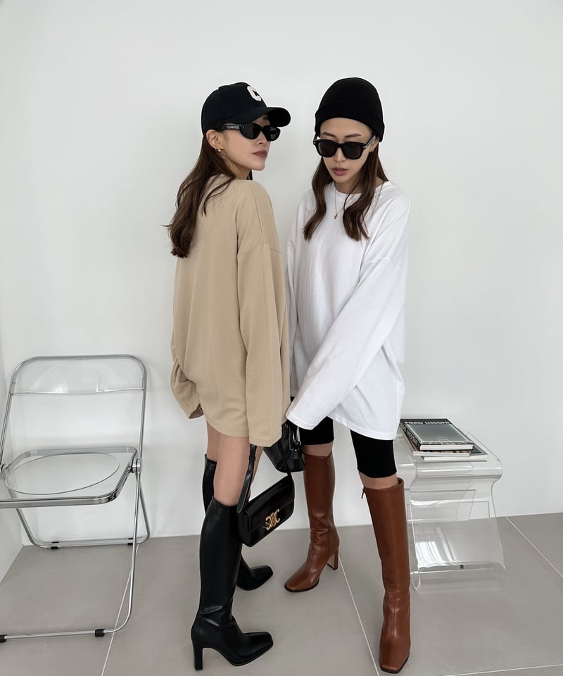 Square Toe Long Boots | Admance Online Store