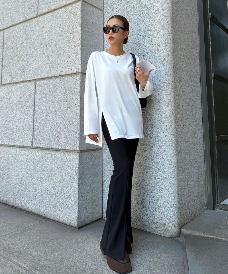 トーテム　ロンT Slit Long T-sh | Admance Online Store