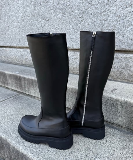 Side Zip Long Boots