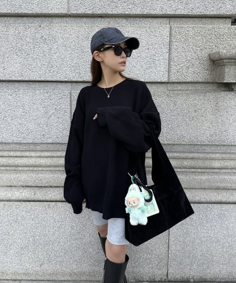 Suede Pouch Set Bag