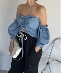 Denim Off Shoulder BL