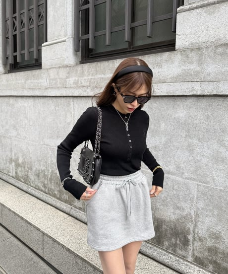 Henley Rib Knit