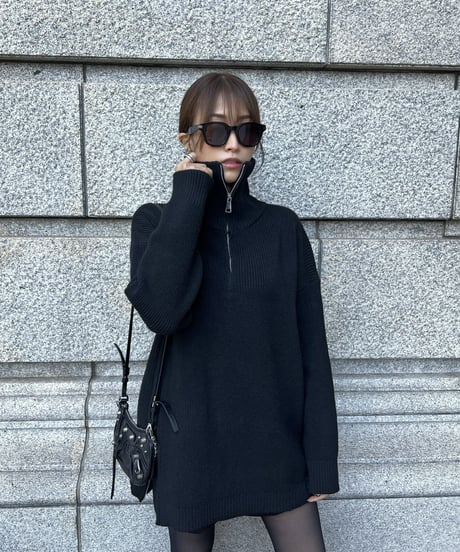 W Zip Turtle Tunic