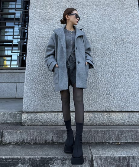 Stand Collar Wool CT