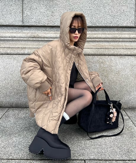 2Way Suede Tote Bag