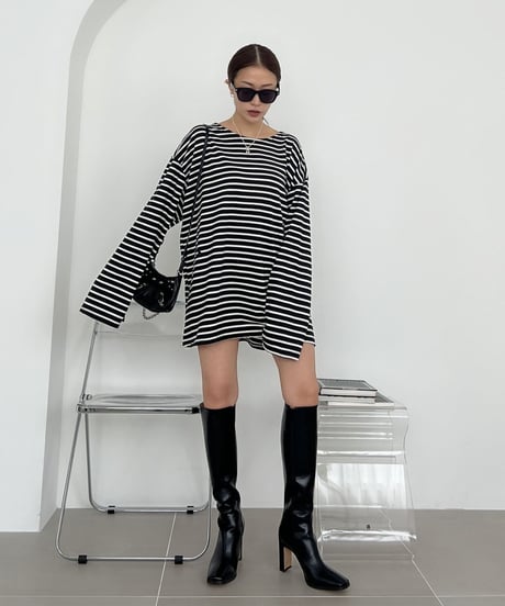 Square Toe Long Boots