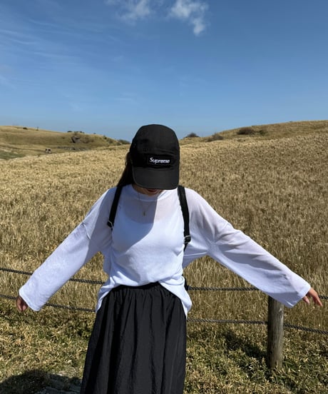 Sheer ロングTシャツ