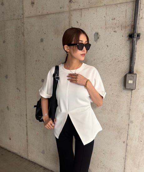 2Way Slit Tシャツ