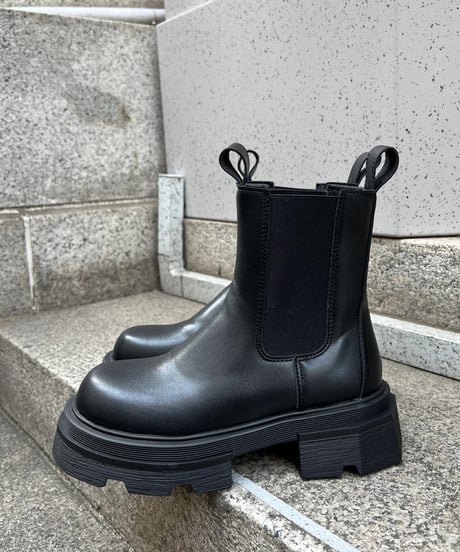 Chunky Heels Short Boots