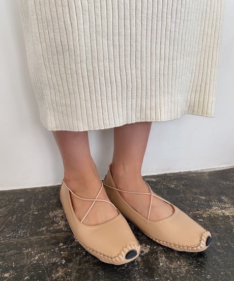 Cross Flat Shoes