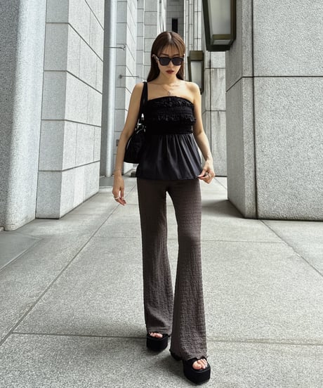 Bare Peplum トップス