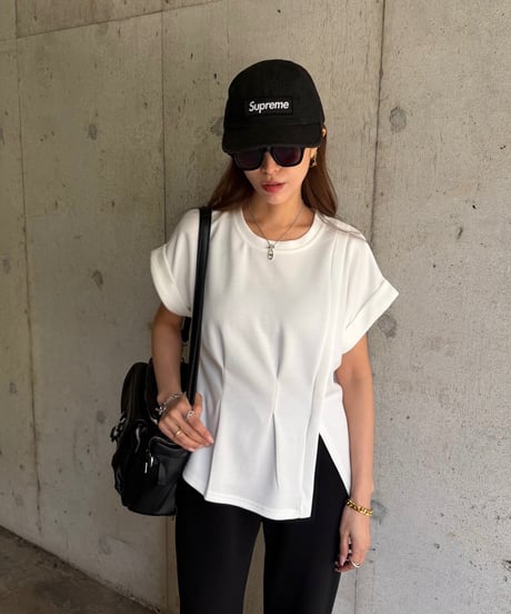 Pintuck Slit Tシャツ