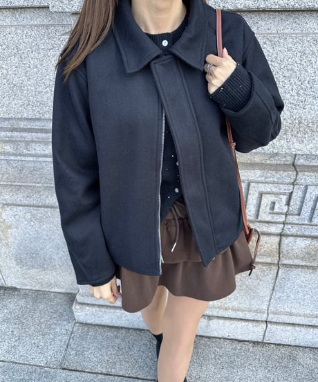 Zip Collar Jacket