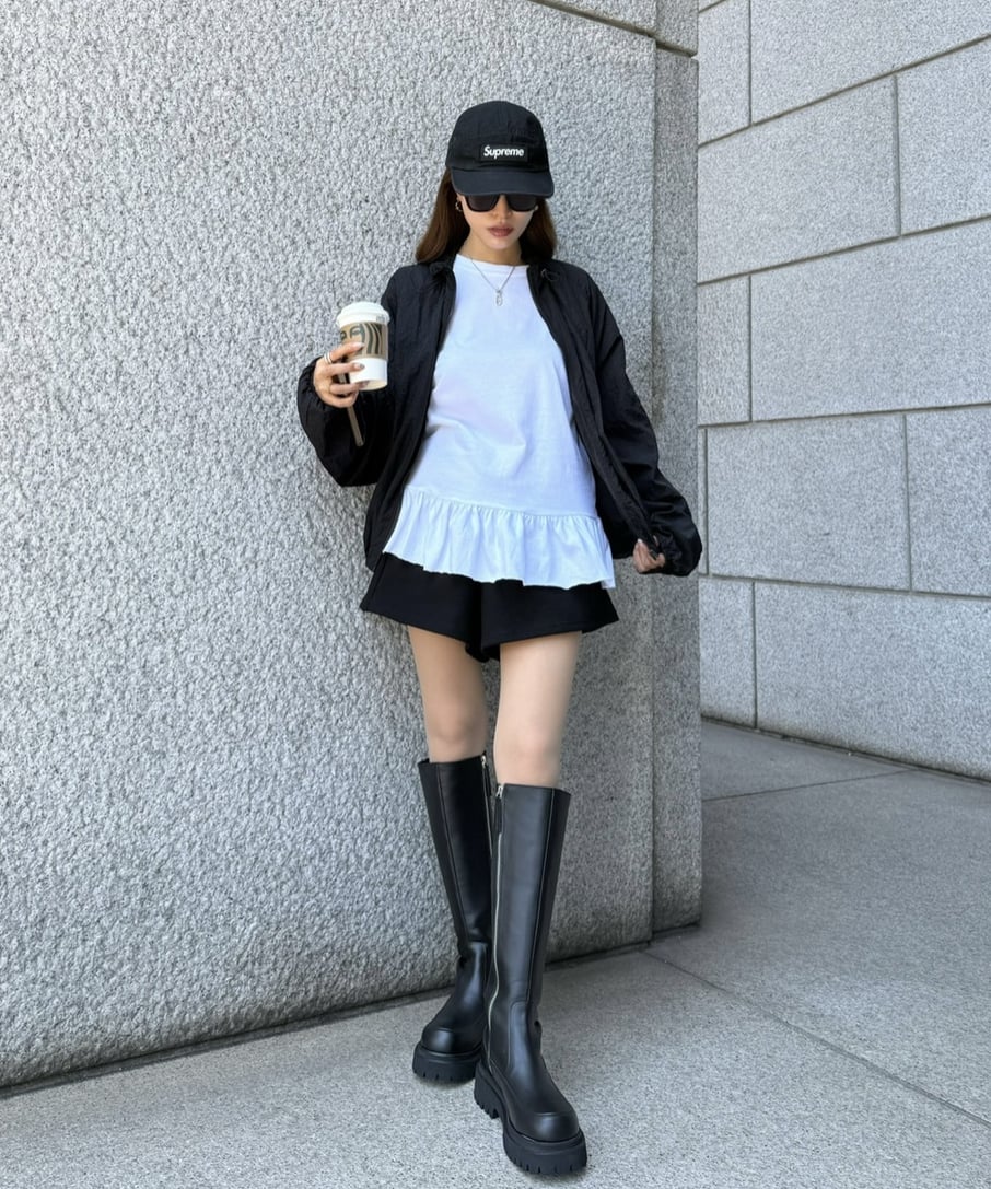 Side Zip Long Boots | Admance Online Store