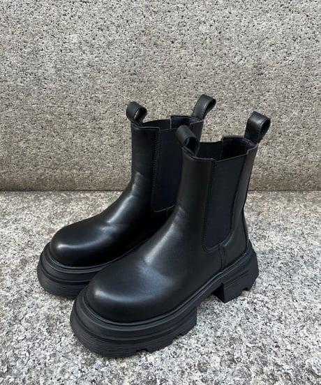 Chunky Heels Short Boots